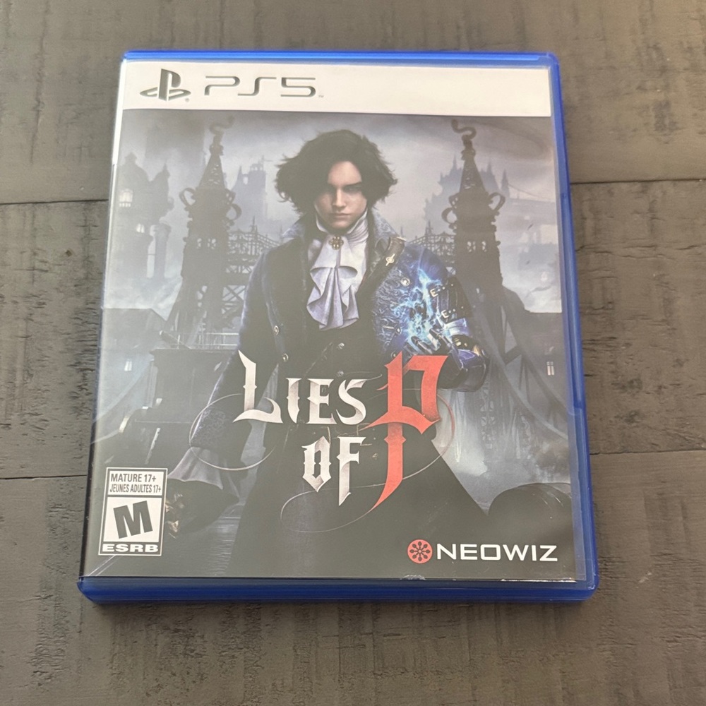 Lies of P PS5 Game - Blue Case